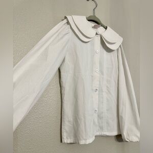 Peter Pan long sleeve button down size 7